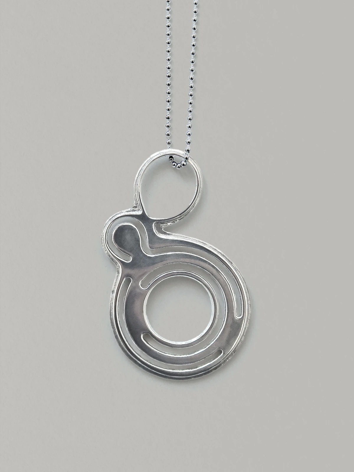 Paragrenade Silver Necklace