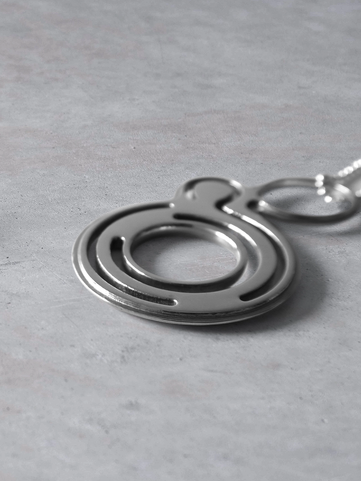 Paragrenade Silver Necklace - Image 3